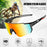 SCVCN Fashion Outdoor Cycling Sunglasses Men MTB Bike Glasses Sports Hiking Mountain Women Bicycle Cycling UV400 Goggles