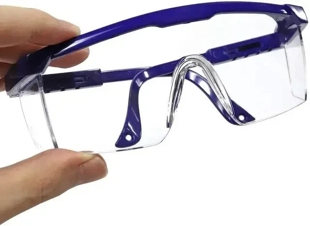 2 Piezas Gafas de Seguridad Antisalpicaduras para el Trabajo, Gafas Protectoras de Laboratorio, Gafas Industriales Protectoras a prueba de Viento y Polvo, Gafas de Ciclismo