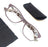 Gafas de lectura de ojo de gato para mujer, montura redonda de colores clásica, bisagra de resorte, gafas de lectura para mujer de alta calidad con dioptrías