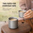 Pure Titanium Double-Wall Cup Set, 100ml & 220ml Coffee and Tea Cups, Lightweight Nesting Drinkware for Home Travel and Outdoors