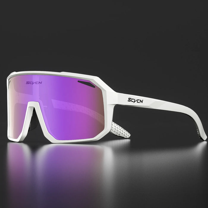 SCVCN Brand Photochromic Cycling Sunglasses UV400 Women Sports Running Eyewear Men Road Mountain Bicycle Glasses Bike Goggles