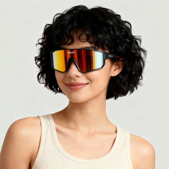 SCVCN Cycling Glasses Road Bike Glasses Running Eyewear Men Outdoor Sports Bicycle Sunglasses Women MTB Cycling Sunglasses