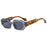 Petites lunettes de soleil rectangulaires pour hommes et femmes, verres solaires carrés, lunettes de voyage vintage rétro UV400, lunette de soleil femme, gafas de sol