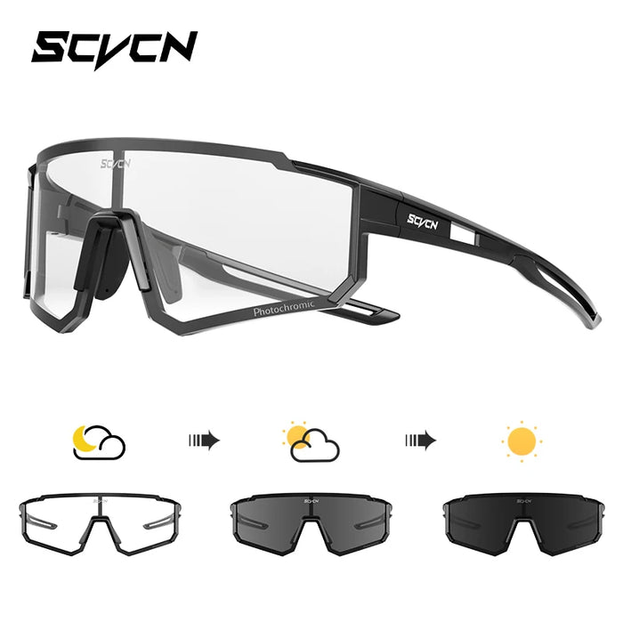 SCVCN MTB Bike Bicycle Camping Golf UV400 Glasses Women Baseball Fashion Street Sunglasses for Men Sport Y2K Cycling Glasses