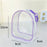 Bolsa de almacenamiento para muñecas en pareja, de PVC transparente con cremallera, organizador a prueba de polvo para muñecas de peluche, estuche de exhibición, mochila exterior, bolsa colgante