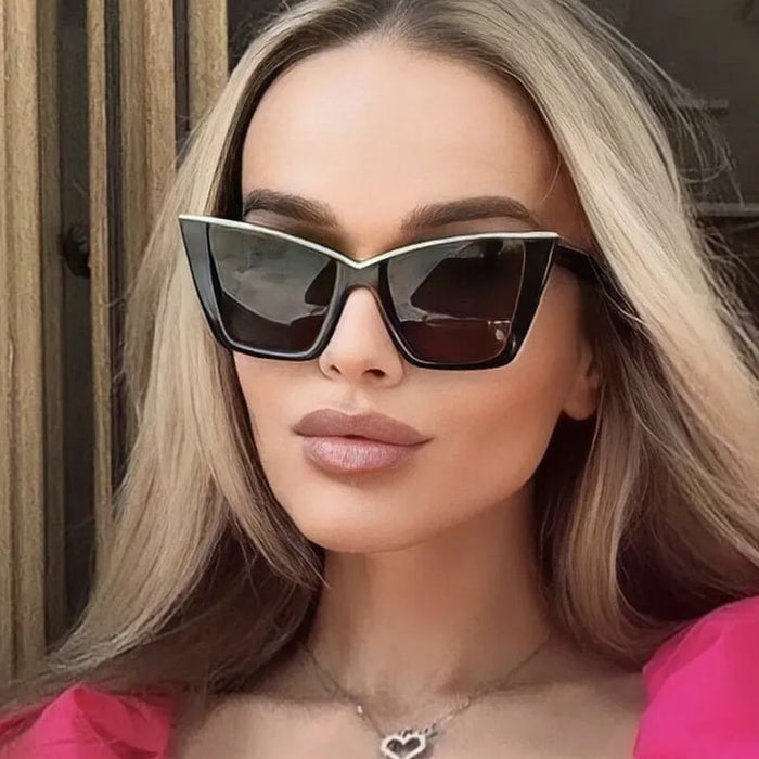 New Cat Eye Sunglasses Women MEN Vintage Shades Brand Designer Gafas Luxury Sun Glasses UV400 Eyewear Oculos
