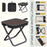 Lightweight Durable Adult Multifunctional Folding Camping Chair 200kg Strong Bearing Capacity Outdoor Chair for Fishing Camping