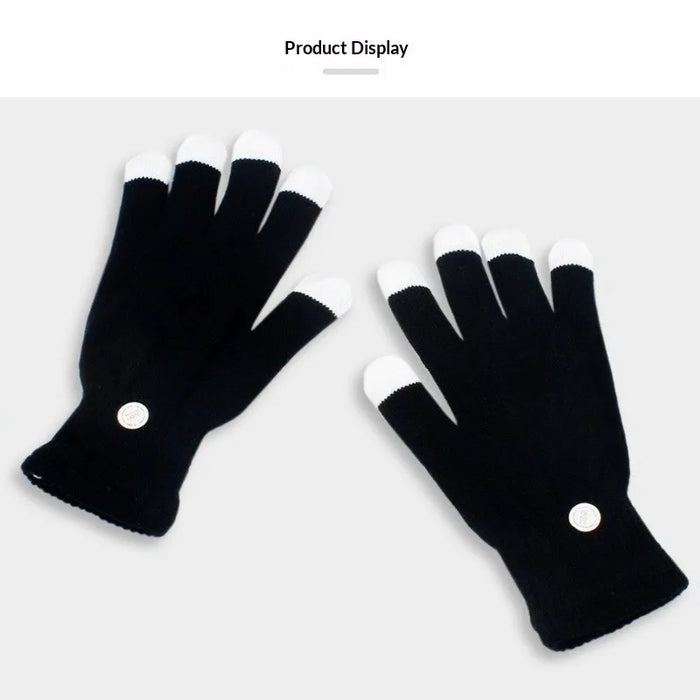 Guantes LED intermitentes para dedos 2026, nuevos, 7 colores, guantes que se iluminan para fiestas, festivales, raves, bailes, regalos electrónicos geniales