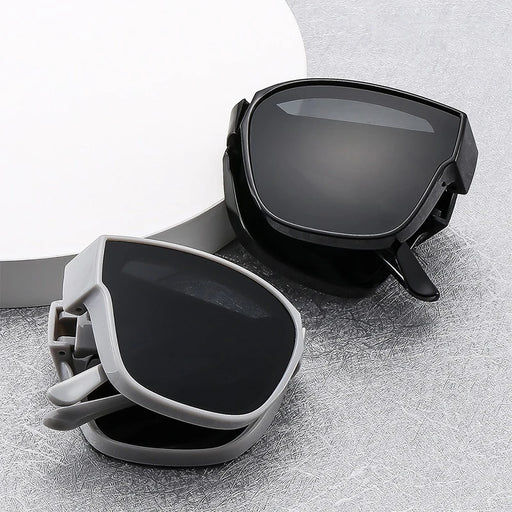 Lunettes de soleil de vue pliantes, simples et polyvalentes, unisexes, lunettes de soleil pliantes pour la conduite.