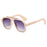 New Retro Leopard Square Frame Women Sunglasses Y2K Luxury Brand Personality Rivet Frame Design Outdoor Punk Men Glasses UV400