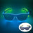 New Cool Wireless Glowing LED Light Up Glasses Luminous Neon Sunglasses For Wedding Rave Festival Party Disco Nightclub Gift