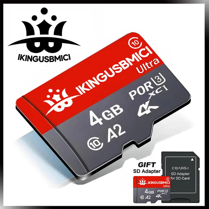 32/64/128/256/512gb for Smartphone Mini Sd Card Tf Original Mini Flash Class10 Micro Reliable U3 Quality High Quality High Speed