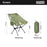 Defthike Official Folding Chair Oversized Camping Chair 7 Series Aluminum Alloy Load Capacity 150kg Outdoor Portable Chair Home