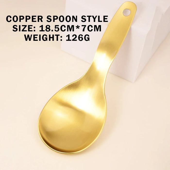 Pure Copper Scraping Board, Made of Solid Brass, Conducts Heat Quickly, Antibacterial, and Odorless