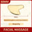 Copper guasha plate pure brass household scalp universal massage comb Mammary Scraping comb body massage tool