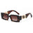 Small Rectangle Sunglasses Men Women Travel Shades Square Sun Glasses Vintage Retro Lunette Soleil Femme Gafas De Sol UV400