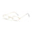 1PC Vintage Small Frame Shades Retro Oval Black Sunglasses Unisex Luxury Brand Designer Pink Sun Glasses Female Travel Eyewear