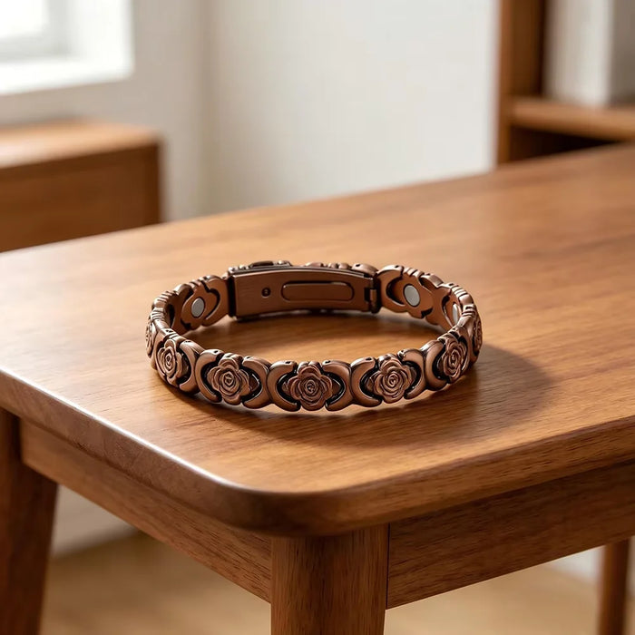 Lucky  Magnetic Therapy Bracelet for Women; Adjustable Copper Bracelet; Give Recent Jewelry Gifts To Lovers, Mothers And Sisters
