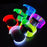 Upgrade 20/100/1000pcs Luminous Bracelet LED Sound Control Bracelets Wristbands Outdoor Sports Armband Glow Halloween Party