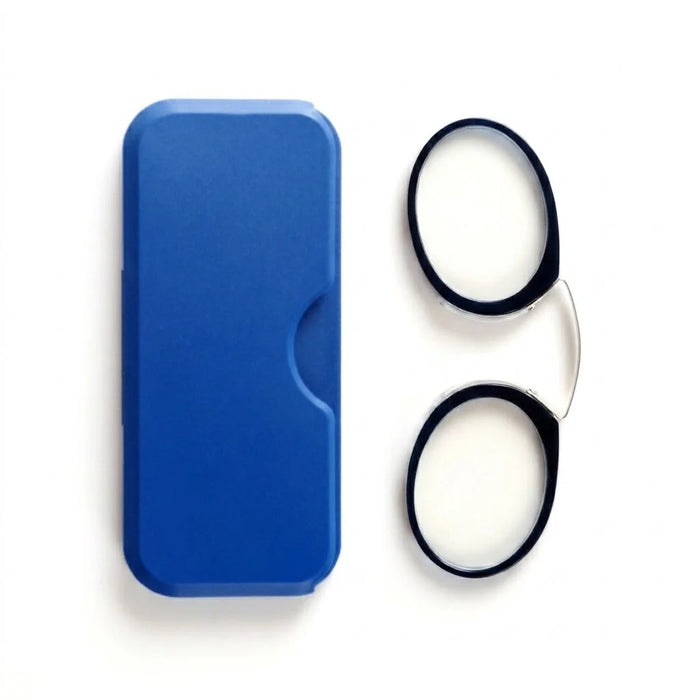 Portable Nose Clip Reading Glasses Men Women Mini Legless Presbyopic Eyeglasses Stick On Phone Case Wallet Pocket Reader Glasses