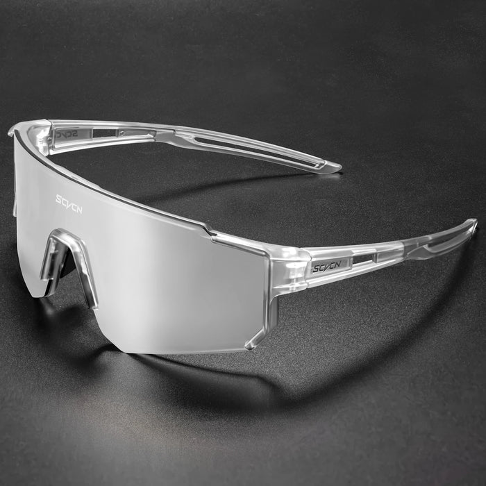 SCVCN UV400 Cycling Glasses for Men MTB Sunglasses Mountain Bike Bicycle Eyewear Women Sports Goggles Road Speed Skating
