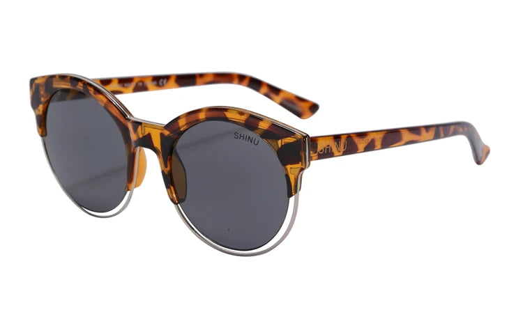 Lunettes de soleil tendance femme luxe 2026 Monture TR90 verres mode Protection UV400 avec étui à lunettes pour extérieur Lunettes de protection solaire