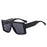 Fashion New Oversize Square Sunglasses Women Vintage Big Frame Shades Men Sun Glasses UV400 Eyewear Oculos Gafas