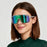 SCVCN Men Women Outdoor Bike Cycling Glasses UV400 Sport Sunglasses Mountain Bicycle Riding Eyewear Driving Fishing Running