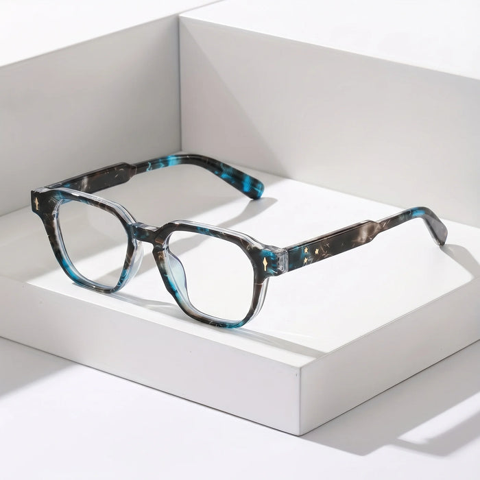 Retro Square Reading Glasses, Available In Multiple Degrees For Both Men's And Women's Business Reading, Simple Daily Casual