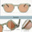 HBK Retro Polarized Sunglasses for Men Women New High Quality Eyewear Outdoor Sport Driving Travel Lunette De Soleil Homme UV400
