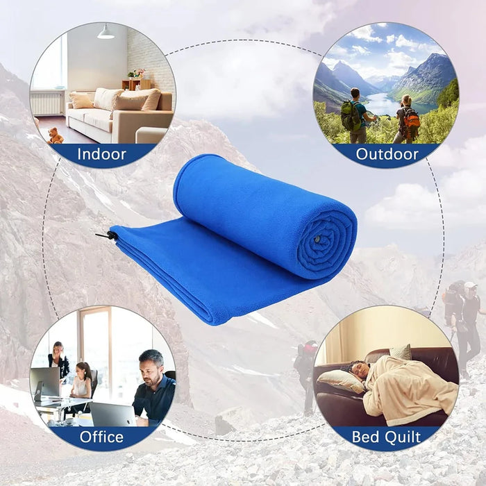 Saco de dormir de lana para exteriores de 180 cm, saco de dormir individual de plumón, forro interior cálido, saco de dormir para camping al aire libre y artículos de viaje.