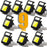 Keychain Light Mini Multifunctional Camping Flashlight USB Rechargeable LED Portable Bright COB Pocket Clip Lantern Outdoor Work