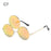 Novel Third Eye Round Metal Frame Sunglasses Chinese Style Erlang God Three Eyes Glasses Funny Party Halloween Cosplay Glasses
