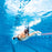 Swim Training Snorkel Frontal Swim Snorkel Tube Center-Mount Front One-Way Purge Valve Swimmer's Snorkel for Lap Swimming