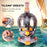 New Full Face Snorkel Mask Scuba Diving Mask for Adult Anti Fog Goggles Underwater Wide View Foldable Transparent Swimming Mask