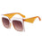 New Two-color Frame Square Sunglasses Women Retro Trending Luxury Female Eyewear Shades UV400 Sun Glasses Brand Oculus