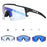 KAPVOE Photochromic Cycling Sunglasses Women Outdoor Sports Running UV400 Eyewear for Men Cycl Glasses Mountain Bicycle Goggles