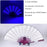 Luminous Folding LED Fan Dancing Light Fan Flashing For Night Music Show Rave Festival Accessories Glowing In The Dark Party