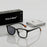 Lunettes de lecture VIOLA MAG à changement de couleur, style sportif, unisexes, carrées, adaptatives, à verres progressifs, protection UV An