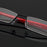 New stylish TR90 small square reading glasses, high-definition anti-blue light reading glasses for the elderly, with a high-end