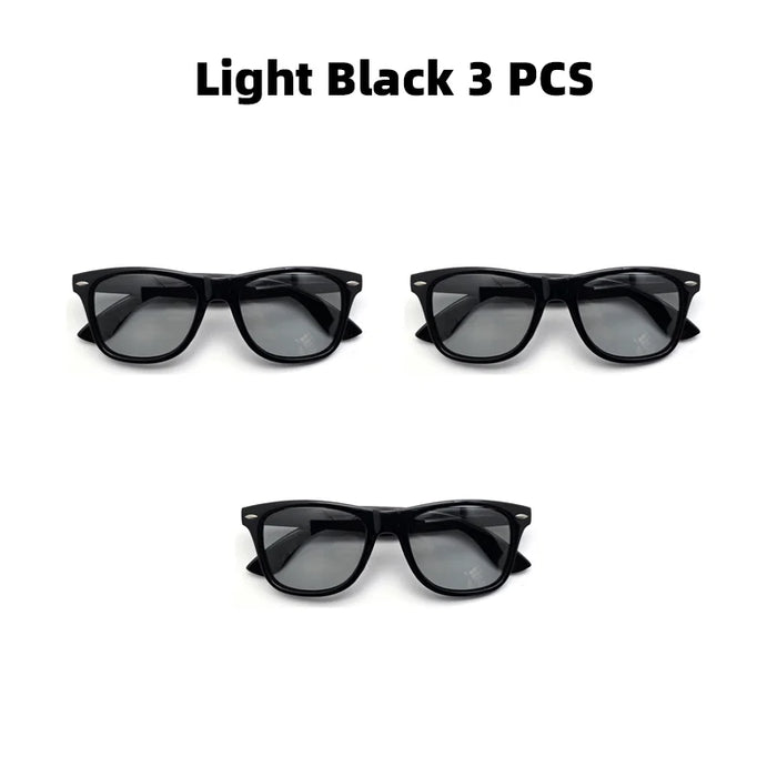 VIVIBEE Classic Deisign Square Polarized Men Driving Sunglasses Photochromic Polar Sun Glasses 2026 Trending High Quality Shades