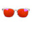 Red Lens 100% blue light Blocking Glasses, Orange Lens Anti fatigue Glasses Fashion Glasses Women Man Computer Gaming Glasses