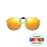 VIVIBEE Flip Up Clip on Sunglasses Polarized Men Driving Women Fishing UV400 Night Vision Sun Glasses Clips Universal Goggles