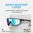 SCVCN Motocross Goggles Glasses Motorcycle Sunglasses Men MTB Mask Windproof Protection Skiing Cycling Pickleball Off-Road Sport