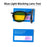 VIVIBEE Retro Blue Light Blocking Glasses Men Night Vision Yellow Lens Square UV400 Women Bluelight Filter Computer Eyeglasses