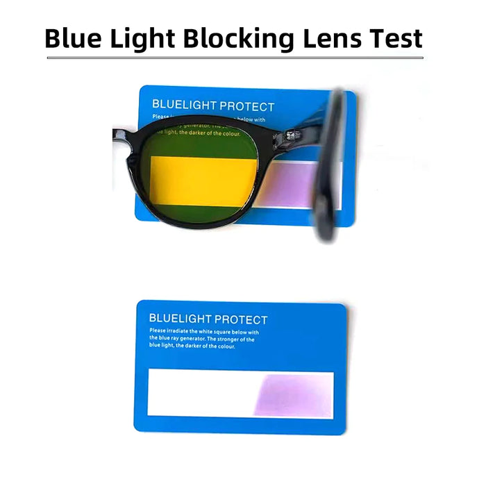 VIVIBEE Retro Blue Light Blocking Glasses Men Night Vision Yellow Lens Square UV400 Women Bluelight Filter Computer Eyeglasses