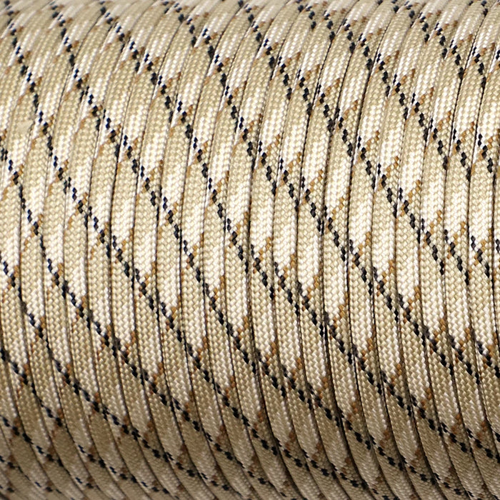 Cuerda de paracaídas 550 Paracord de 7 hebras y 4 mm, accesorios duraderos para acampar, supervivencia al aire libre, pulsera de bricolaje, tendedero para senderismo, dispositivos para acampar.