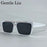Gafas de sol cuadradas Steampunk polarizadas de gran tamaño para hombre 2025, marca de lujo, montura grande, gafas de sol para hombre, gafas retro clásicas UV400