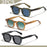 1/2/3 Pcs Wholesale New Square Retro Sunglasses Men Fashion Punk Sun Glasses Women Travel Eyewear Lunette De Soleil Femme UV400