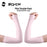 SCVCN 1Pair Breathable Hand Cover Cooling 1Pair Arm Sleeves UPF50+ Sun Protection Outdoor Cycling Sun BikingIce Fabric Sleeve